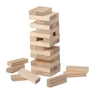 dřevěná stavebnice - věž-0