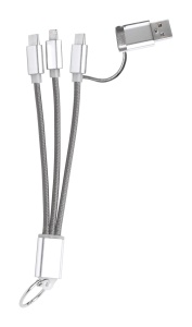 USB nabíjecí kabel s přívěškem na klíče-1