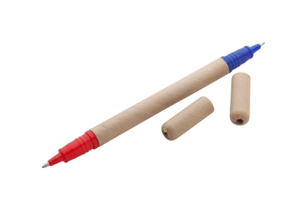 kuličkové pero z recyklovaného papíru-0