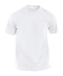 bílé tričko pro dospělé-0