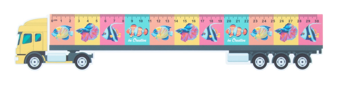30 cm pravítko, kamion-0