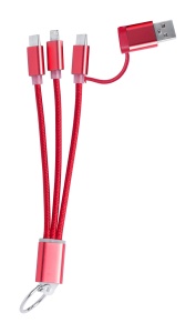 USB nabíjecí kabel s přívěškem na klíče-2